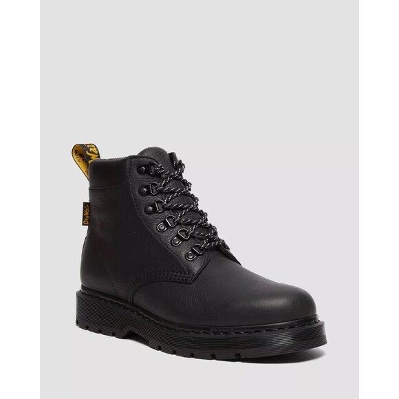 Dr. Martens 939 Trinity Waterproof Black Lace Up Boots Leather Men 8 / 41 NEW